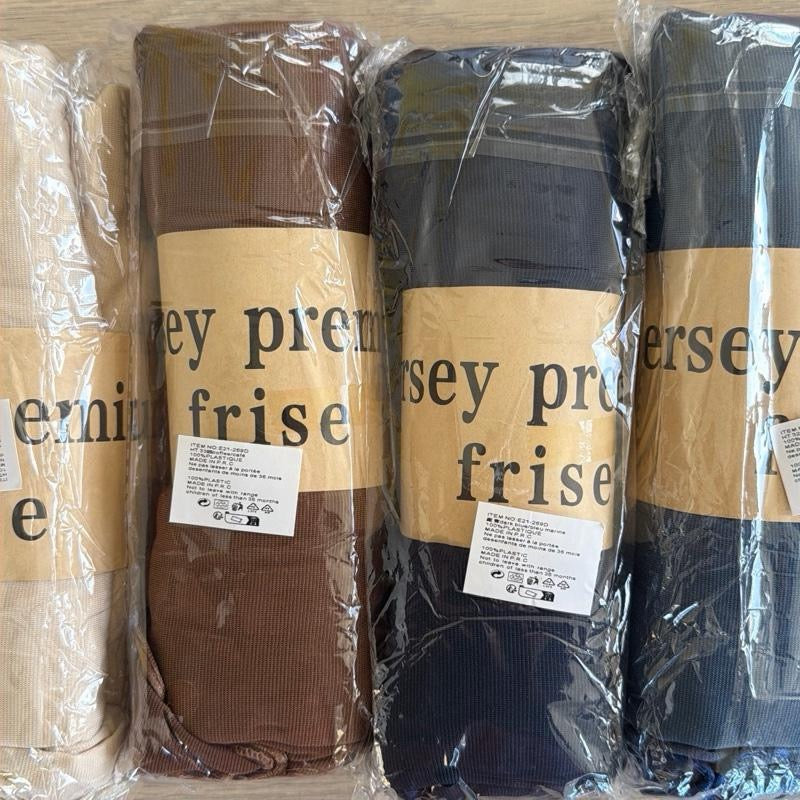Hijab Jersey Premium Frisé 50% Coton 50% Viscose