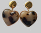 Boucles d'oreille coeur - Acier inoxydable 124RX192 - Byren Eline l’Atelier