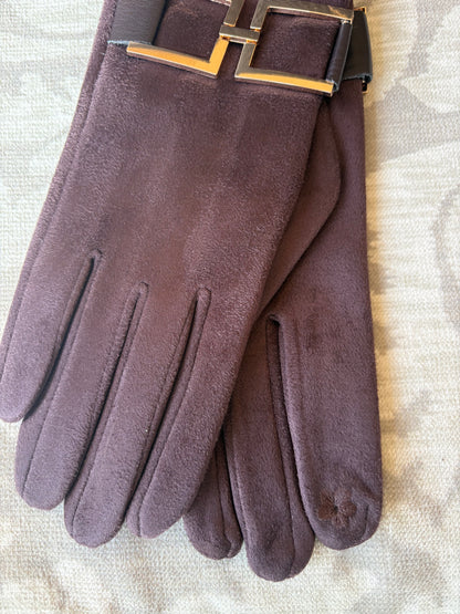 Gants Marron