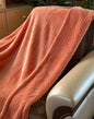 Plaid Michka Goyave 130x160- Maison Vivaraise