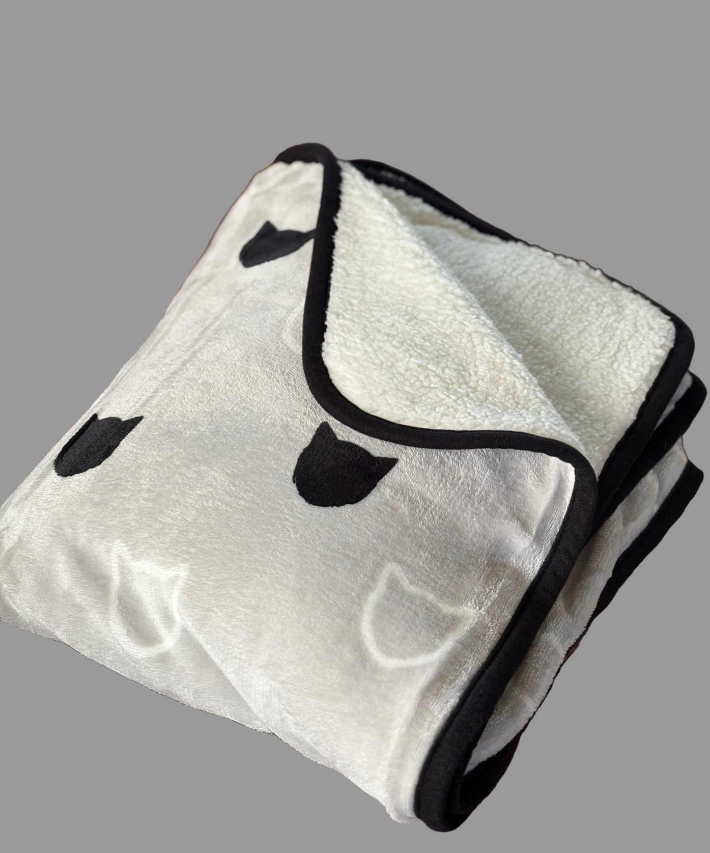 Plaid Pussycat 120x150 - Atelier du Linge