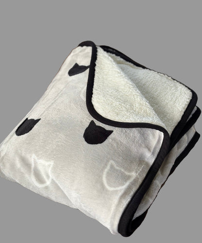 Plaid Pussycat 120x150 - Atelier du Linge