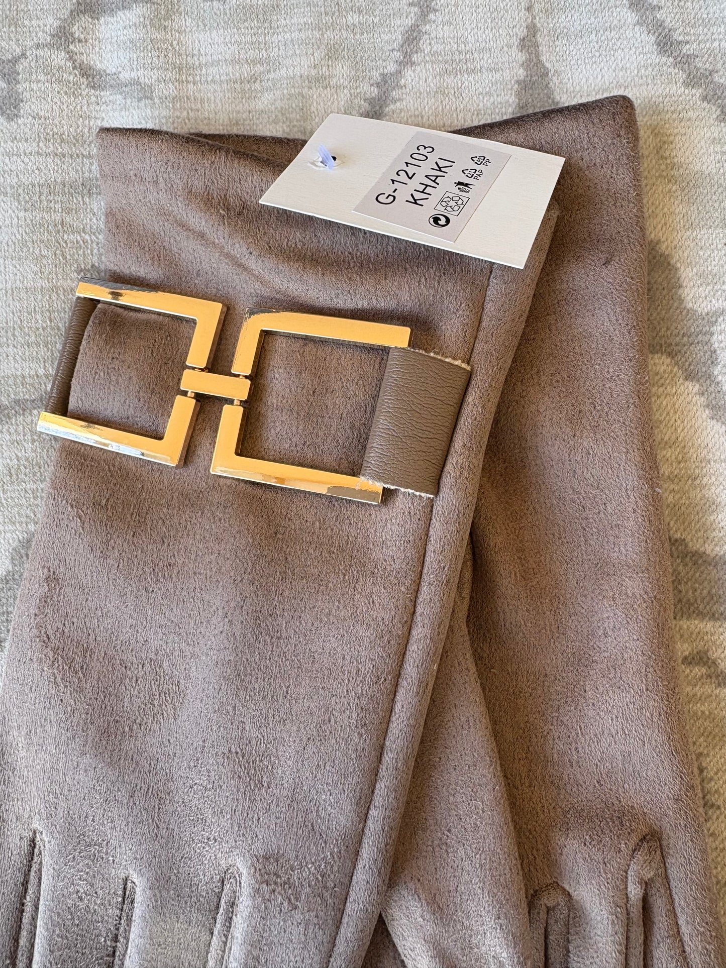 Gants Taupe