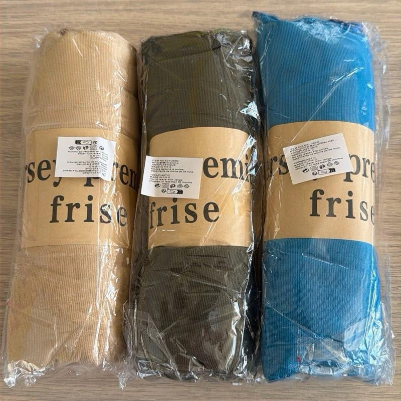 Voile Hijab Jersey Premium frisé 50% Coton 50% Viscose