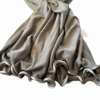 Hijab jersey premium Frisé en Tissu Doux et Confortable pour un Style Élégant et Polyvalent
