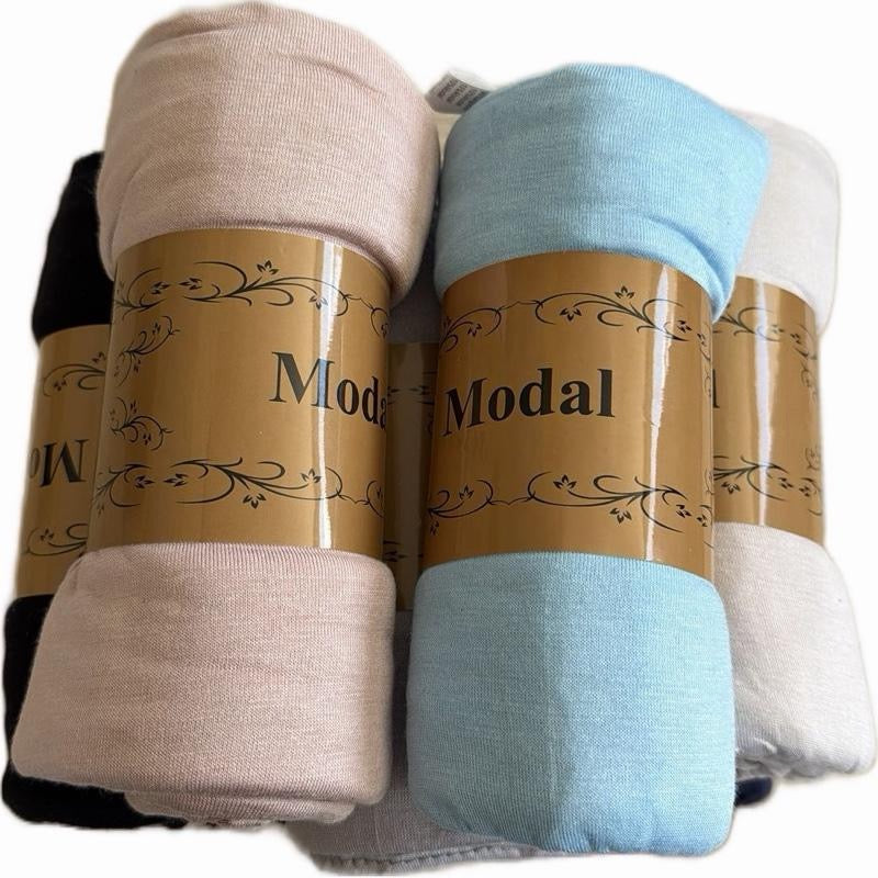 Voile Hijab Modal, 90% Coton et 10% Modal, Confortable et léger