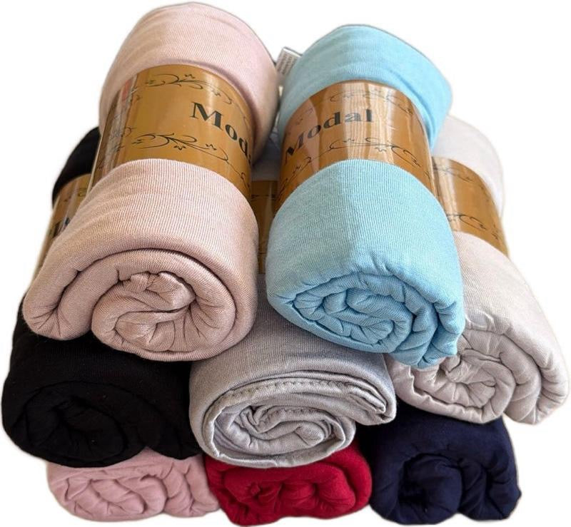 Voile Hijab Modal, 90% Coton et 10% Modal, Confortable et léger