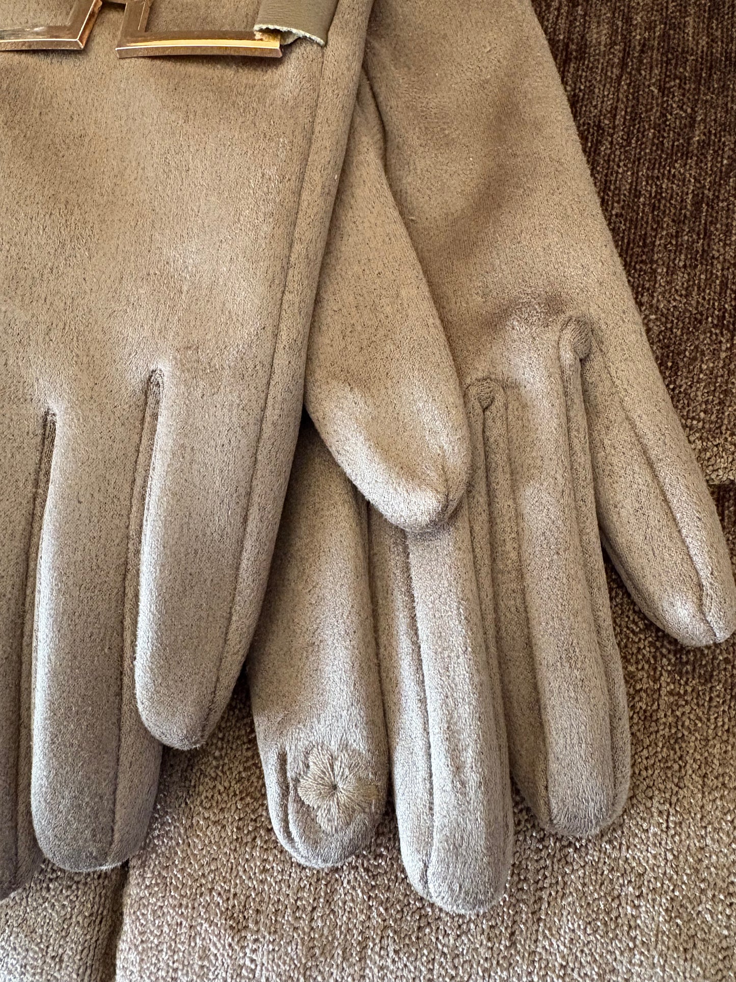 Gants Taupe