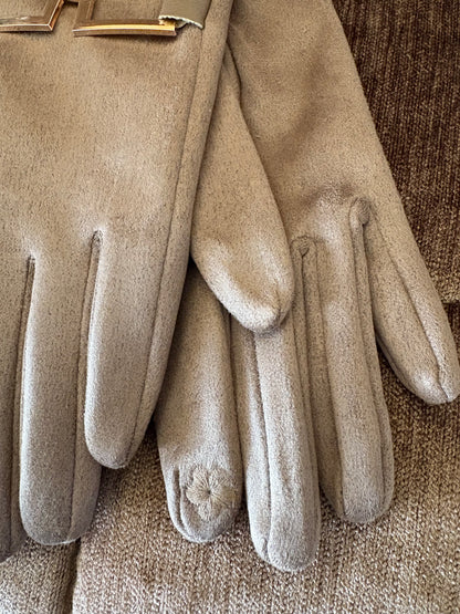 Gants Taupe